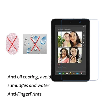 3PCS Nano eksplosionssikker Tablet Film Til Dell Venue 7 7inch i HD-Kvalitet Gennemsigtig Anti-shock PET Screen Protector Film