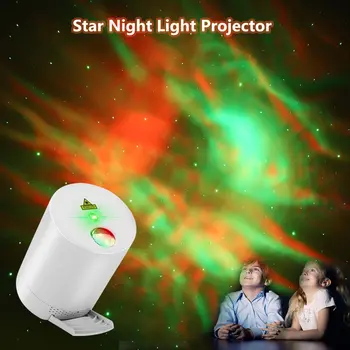 Night Light stjernehimmel Projektor Vand Bølge-Lampe LED-Stjernede Musik Roterende Fjernbetjening Trådløs Soveværelse sengelampe