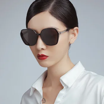 2021 nye mode online kendte med high-definition polariserede solbriller damer store ramme solbriller i Europa og Amerika