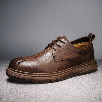 Sneakerssummer genuino homme sko Mokkasiner herre cuero efteråret sko-for-mænd stilfulde sapatenis scarpa skostørrelse vinter para