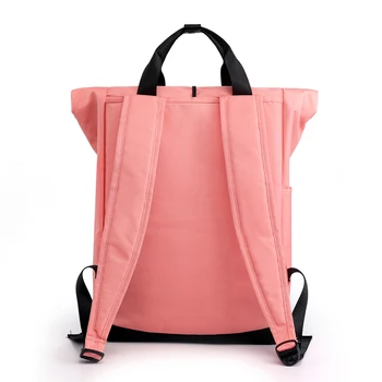 Koreansk Stil Kanvas Rygsæk Til Kvinder Sommer Pink Sort Rejse Rygsæk skoletasker Til Teenager Piger skuldertaske sac a dos