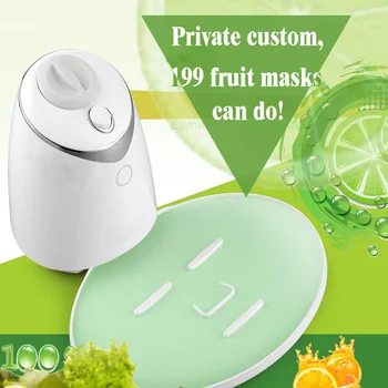 Face Mask Maker Machine Facial Behandling DIY Automatisk Frugt Naturlige Vegetabilske Kollagen Brug i Hjemmet Skønhed med 32 Tæller Kollagen