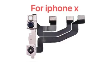 Original Testet Lys Sensor Flex Kabel med Front Vender Kamera Modul For iPhone-X Front Kamera