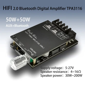 HIFI Trådløse TPA3116 Digital Power Audio-Forstærker yrelsen TPA3116D2 50WX2 Stereo AMP Amplificador hjemmebiograf