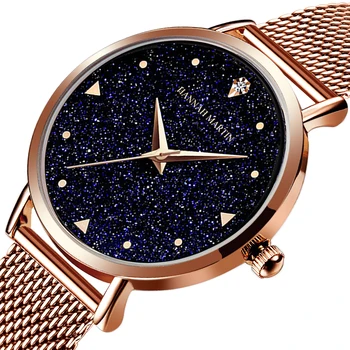 Relogio Feminino Kvinders Ure Med stjernehimmel Luksus Armbåndsur Top Stil og Mode Brand