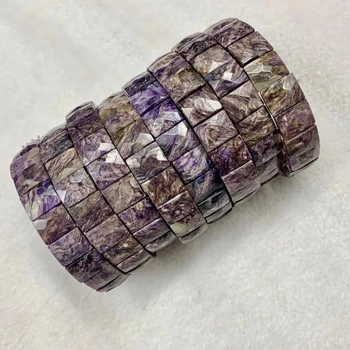 Naturlige charoite sten perler armbånd naturlig gemstone armbånd DIY smykker armbånd til kvinde til gave engros !