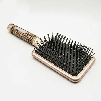 Hår Kam Hovedbunds Massage Kam Hårbørste Nylon Kvinder Curly Detangle Hair Brush Frisør Salon Styling Værktøj