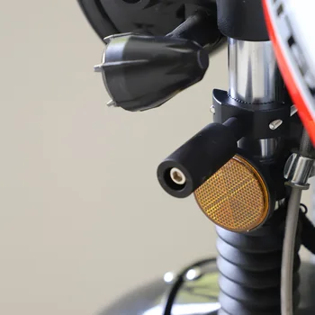 Motorcykel Forlygte Spotlight Auxiliar Moto Mount Beslag Mount Stå Support Udvidelse Beslag Fast Fatning