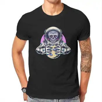 Manga Kraniet Astronout T-shirt til Mænd T-shirt sommer T-shirt