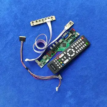 Display controller board Analoge signal VGA USB-AV HDMI-kompatibel LVDS 40-Pin DIY Kit LED LCD-For N164HGE-L11/L12/L21 1920*1080