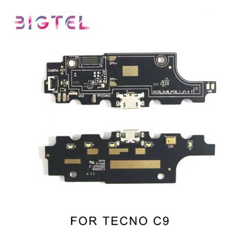 5 Pc ' er/Masse Test For Tecno C9 USB-Opladning Port Stik yrelsen Dele Flex Kabel Mikrofon Mic