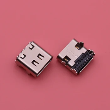 2STK Type-C 16p fuld plug dobbelt række pin board high speed data-adapter USB hun stik til JBL Charge 4