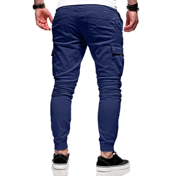 Mænd ' s Cargo Bukser Jogging Bukser Efteråret Casual Slim Fit Plus Size Multi Pocket Værktøj Mode Mandlige Sports Pants #40