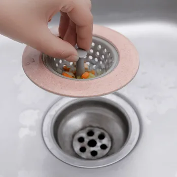 Opvask bassin filter skærm hår swimmingpool gulvafløb dække anti-blocking køkkenvask kloak anti-blocking filter