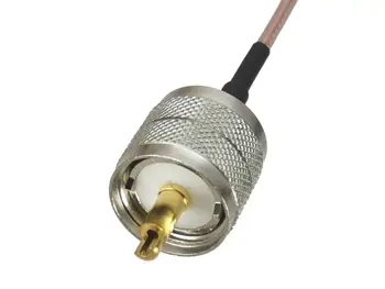 1stk RG316 BNC Male Stik til UHF PL259 Mandlige Type Stik RF Koaksial Jumper Pigtail forlængerkabel Til Radio Antenne 4inch~20M