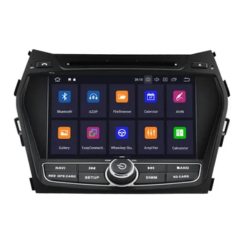 Carplay 2 Din Android Til Hyundai IX45 Sante Fe 2016 2017 2018 Radio Modtager Lyd Stereo Video-Afspiller, GPS-hovedenheden