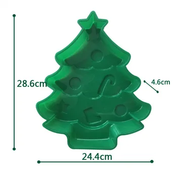Jul 3D-Hat Snemand Silikone Forme Chokolade Hus Formen for Christmas Tree Dekoration Dejlige Par, Kage Bageforme Skimmel