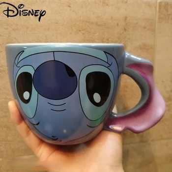 Disney Keramisk Materiale Tegnefilm Krus Enkle Stor Kapacitet Mælk Kop Kaffe Kop Morgenmad Cup Indsamling Cup