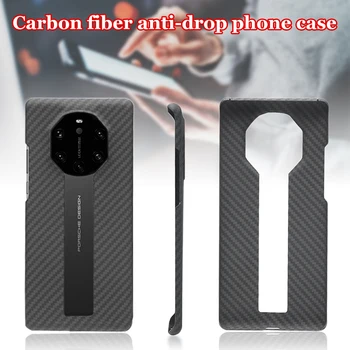 Carbon Fiber Telefonen Sag Designet til Mate40rs Let varmeandighed Trådløs Opladning Telefon Dække FOU99