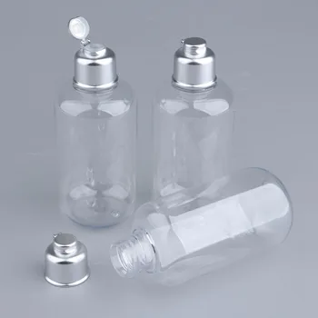 3pcs/set PET-Plast Flaske Lotion, Shampoo Flasker Makeup Kosmetiske Genopfyldelige Beholdere, Makeup, Skønhed, Makeup-Værktøjer