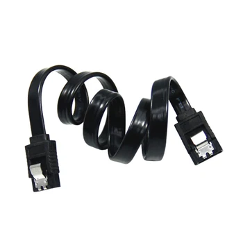 45cm-Signal Kabel-SATA 3.0-6Gb/s 26AWG HDD Harddisk Data Kabel Data Sync Overfør Ledning Kabel Modstå Elektromagnetisk Stråling