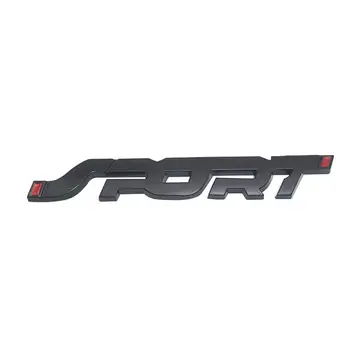 SPORT Breve Bil Styling Lastbil Mærkat Mærkat 3D Metal Badge-Logo Dekoration