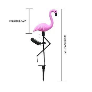 Varm Sol Lampe Flamingo Græsplæne Landskab, Lys , Sol Haven Lys Vandtætte Led-Lys Udendørs Lys til Haven Dekoration Zoo