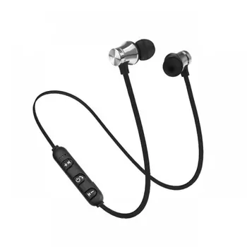 Magnetisk Trådløs Bluetooth-Hovedtelefon Stereo Sport Vandtætte Øretelefoner Trådløse in-ear Headset med Mikrofon Til IPhone 7 Samsung