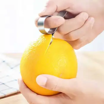 Nye Orange skrællekniv, orange skrællekniv, skrællekniv, orange kniv, skrællekniv, klip og ringe appelsiner, frugt-åbning appelsiner
