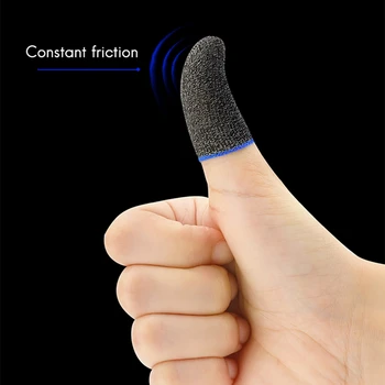 Gaming Finger Barnesenge, Non-Slip, Sved-Bevis Touchscreen Handsker, Åndbar, Kylling Finger Barnesenge 4-Delt Sæt