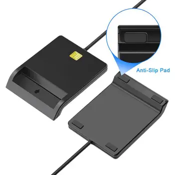 Ægte Wiisdatek USB-Smart Card-Læser Til Bank-Kort IC/ID-EMV-Kort-Læser til Windows 7 8 10 Linux OS USB-CCID ISO 7816