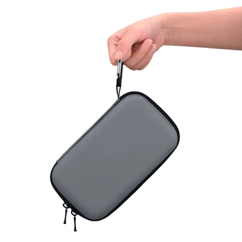 Hard-Shell bæretaske med Karabinhage til DJI Lomme 2 Håndholdte Kamera Gimbal Bærbare Tilfælde Elektronisk Udstyr Tilbehør