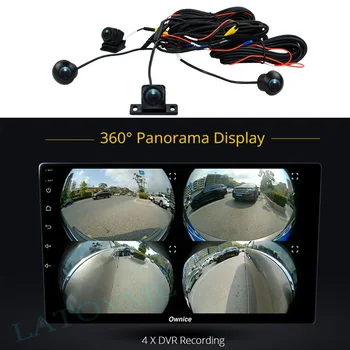 KIA Niro DE 2016~2021 Car Multimedia-Audio Radio Navigation NAVI-Afspiller med Indbygget CarPlay 360 BirdView