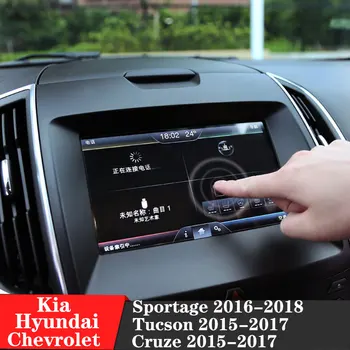 176x99mm Bil Styling GPS-Navigation, Tv med Beskyttende Hærdet Glas Film For Kia Sportage /Chevrolet Cruze /Hyundai Tucson