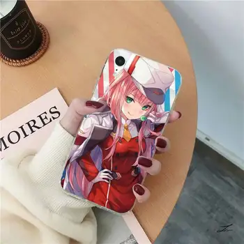 FHNBLJ Darling i FranXX Phone Case for iPhone 11 12 pro XS MAX 8 7 6 6S Plus X 5S SE 2020 XR sag