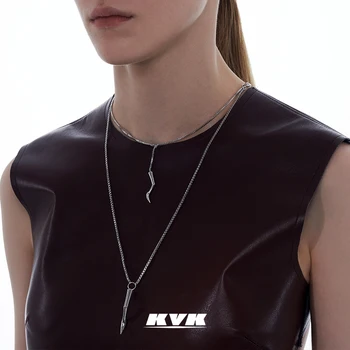 KVK Halskæde women ' s 2021 nye net red avancerede følelse kravebenet kæde kvinders Mode Vedhæng retro smykker originale tilbehør