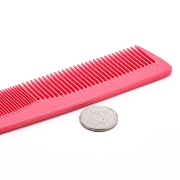 E7CF 2stk Skære Fine Kam Bred Tand Hair Combs Anti-Statisk Frisør Styling
