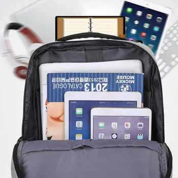 2021 Nye 15.6 tommer Laptop Usb-Rygsæk skoletaske Rygsæk Anti Tyveri Mænd Backbag Rejse Daypacks Mandlige Fritid Rygsæk Mochila