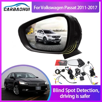 Bil BSA BSM BSD for Volkswagen Passat 2011-2017 Blind Spot Radar Detection System Mikrobølgeovn Sensor Ændre Kørsel Radar Sensor
