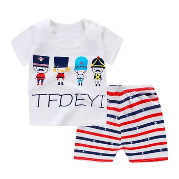 Yooap Bebe Baby Dreng Sommeren lille dreng, pige tøj, T-shirt+shorts Baby Pige Tøj Sæt Til Baby Drenge To tøj Tøj