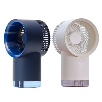 Skrivebord Bærbare Mini Bladeless Fan Spray Fan 4000MAh USB-Genopladelige Blæser til Hjemmet Offentlig Have