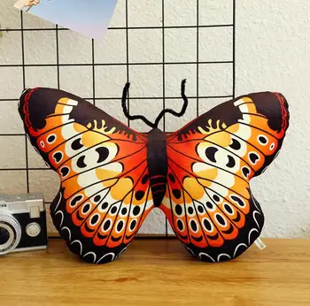 Kreative udstoppede dyr butterfly plys legetøj simulering butterfly dukke soft toy insekt plys legetøj