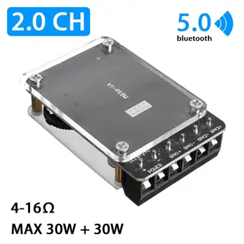 XY-P15W 30W+30W 2CH bluetooth-5.0 Forstærker yrelsen Klasse D-Audio Power AMP Mini Digital Forstærkere til DIY Højttaler Lyd yrelsen
