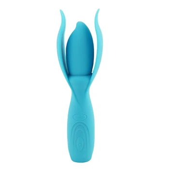 Tre-hoveder Vibration Design 10 Hastigheder Vibrator Masturbator Klitoris Massager Stimulator til Kvinder, sexlegetøj, USB-Rechargeble