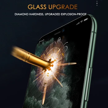 2STK Fuld Dækning af Glas på iPhone 12 11 Pro XR-X XS Antal Hærdet Screen Protector Til iPhone 7 6 6s 8, Plus SE 2020 Glas