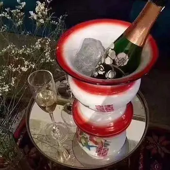 1960'erne Traditionel Kinesisk Høj på Benene, Frugt Kurv Kinesisk Vase Antikke Køkken Værktøj Champagne Ice Bucket Bryllup Dekorationer