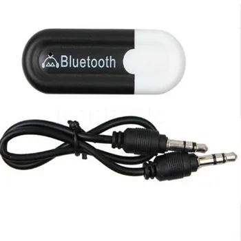 Nye 3,5 mm USB Bluetooth 4.0 Stereo Audio Music Receiver bilsæt med Trådløs Dongle Adapter A2DP til Aux Car PC Phone