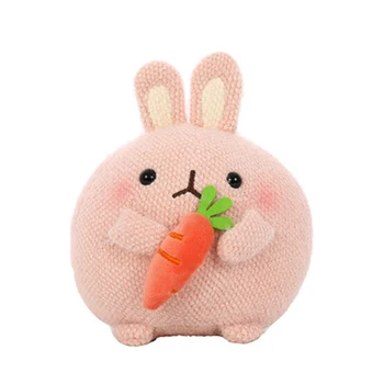 Bunny plys legetøj kanin kanin bambus trækul dyr dukke, bil dukke fødselsdagsgave sofa seng swing