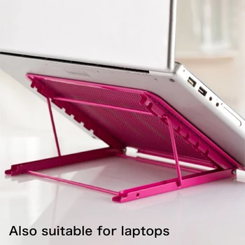Laptop Stand Holder til MacBook Bærbare Folde Køling Mesh Beslag Office-Tablet Stå Computer Support For Luft Pro