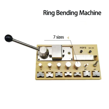 Ring Bukkemaskine Smykker Værktøj Ring Bøjning Af Ringen, Gør Maskinen Særlige Bukkemaskine For Guld, Sølv Og Kobber Ringe